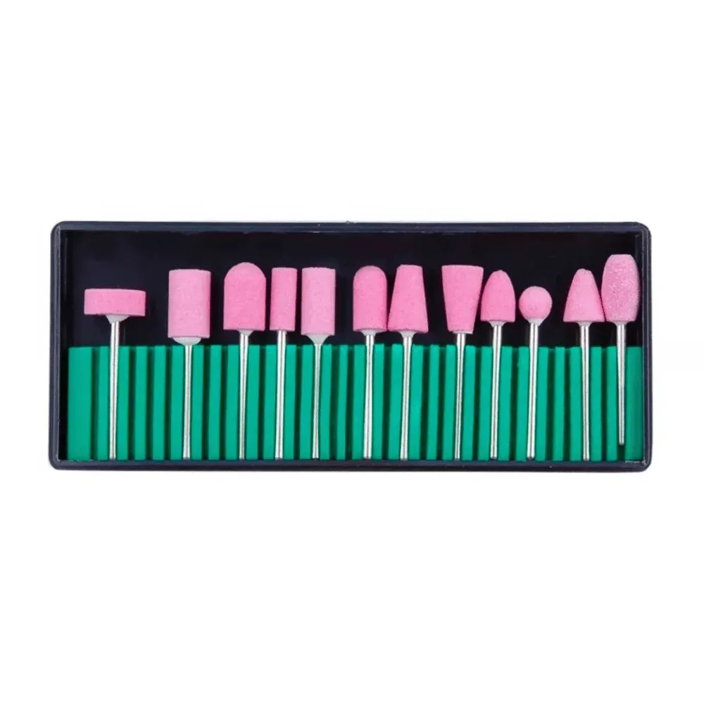 Set Fresas para Pedicure (12 unidades)