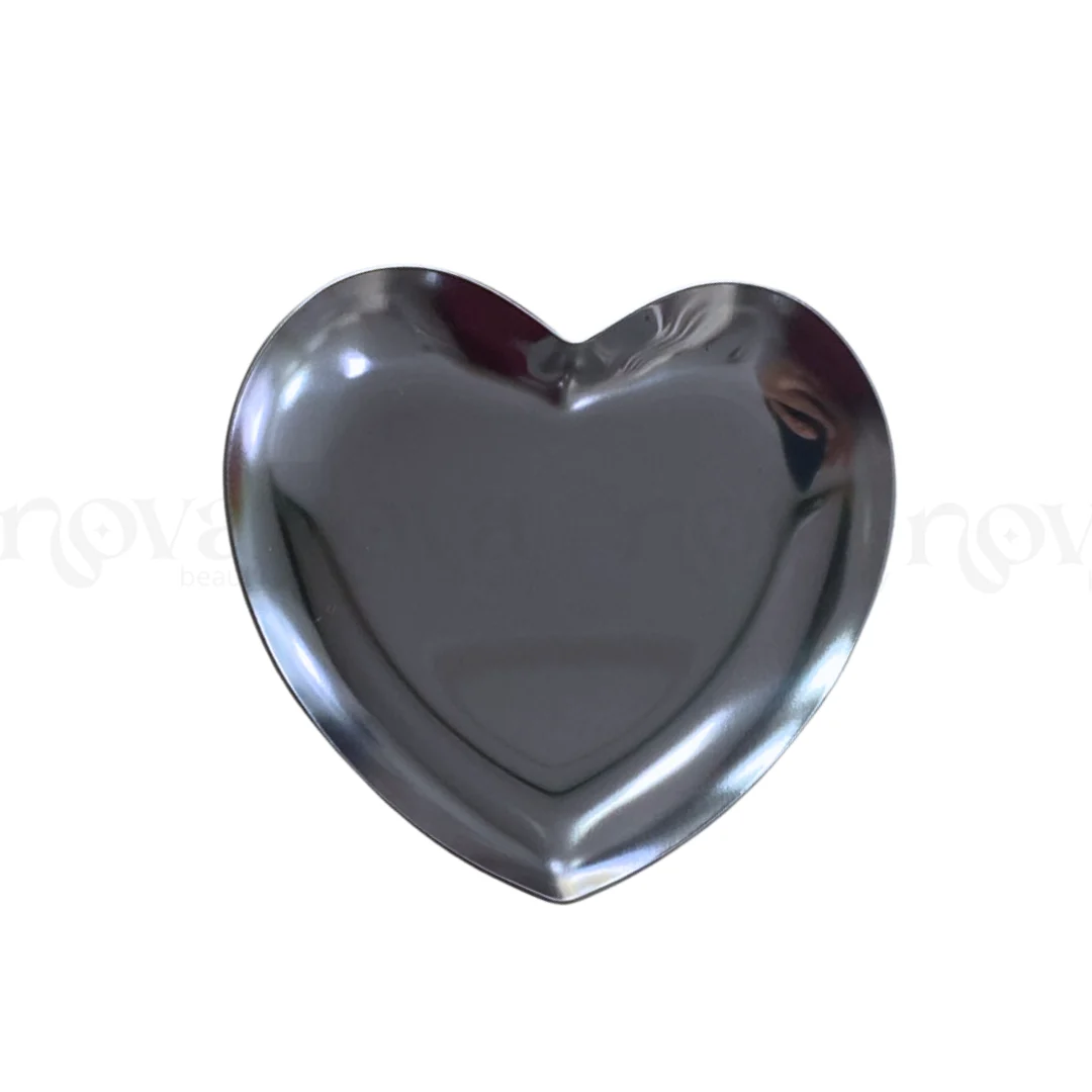 Platillo Corazón - Plateado