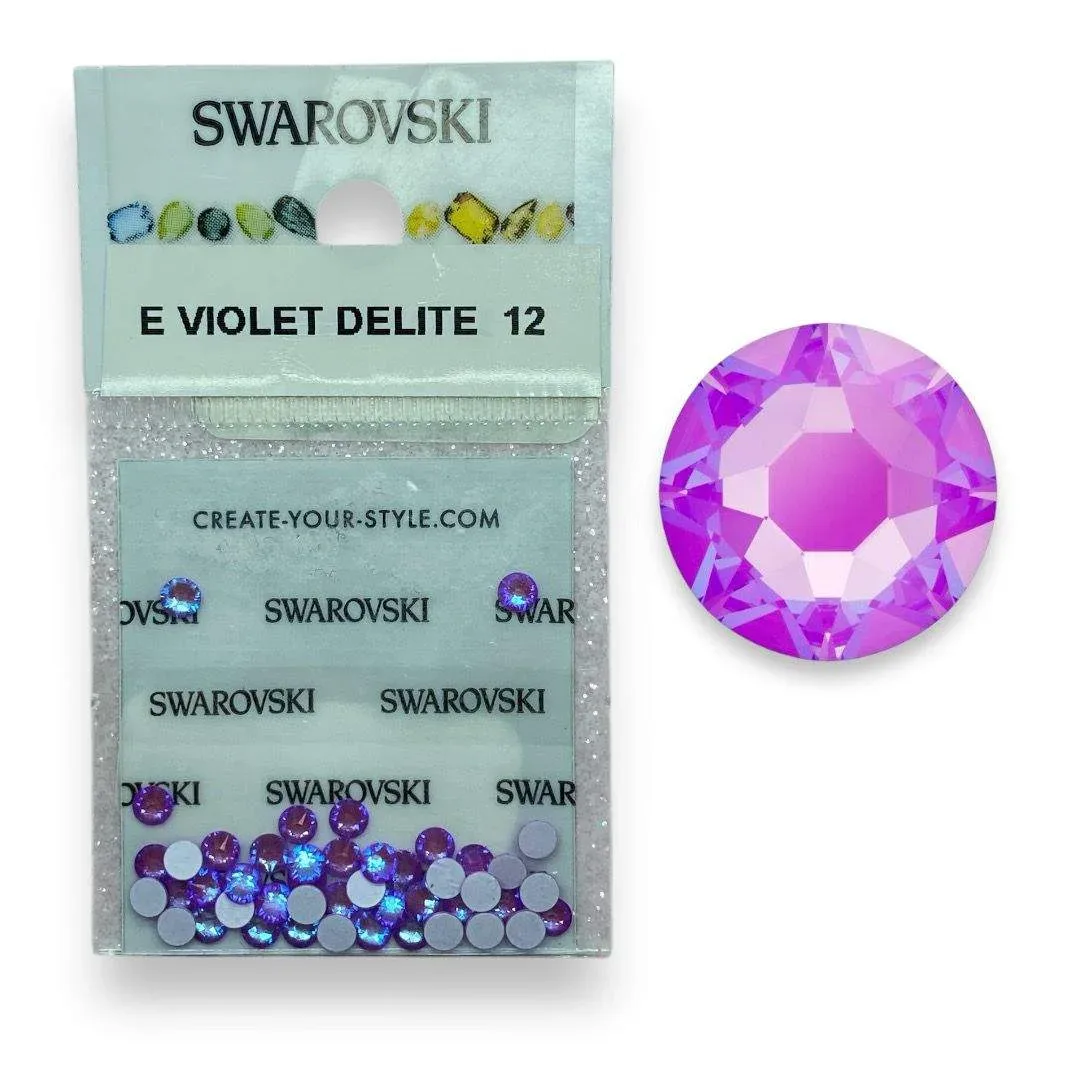 Cristal Swarovski Electric Violet DeLite #12