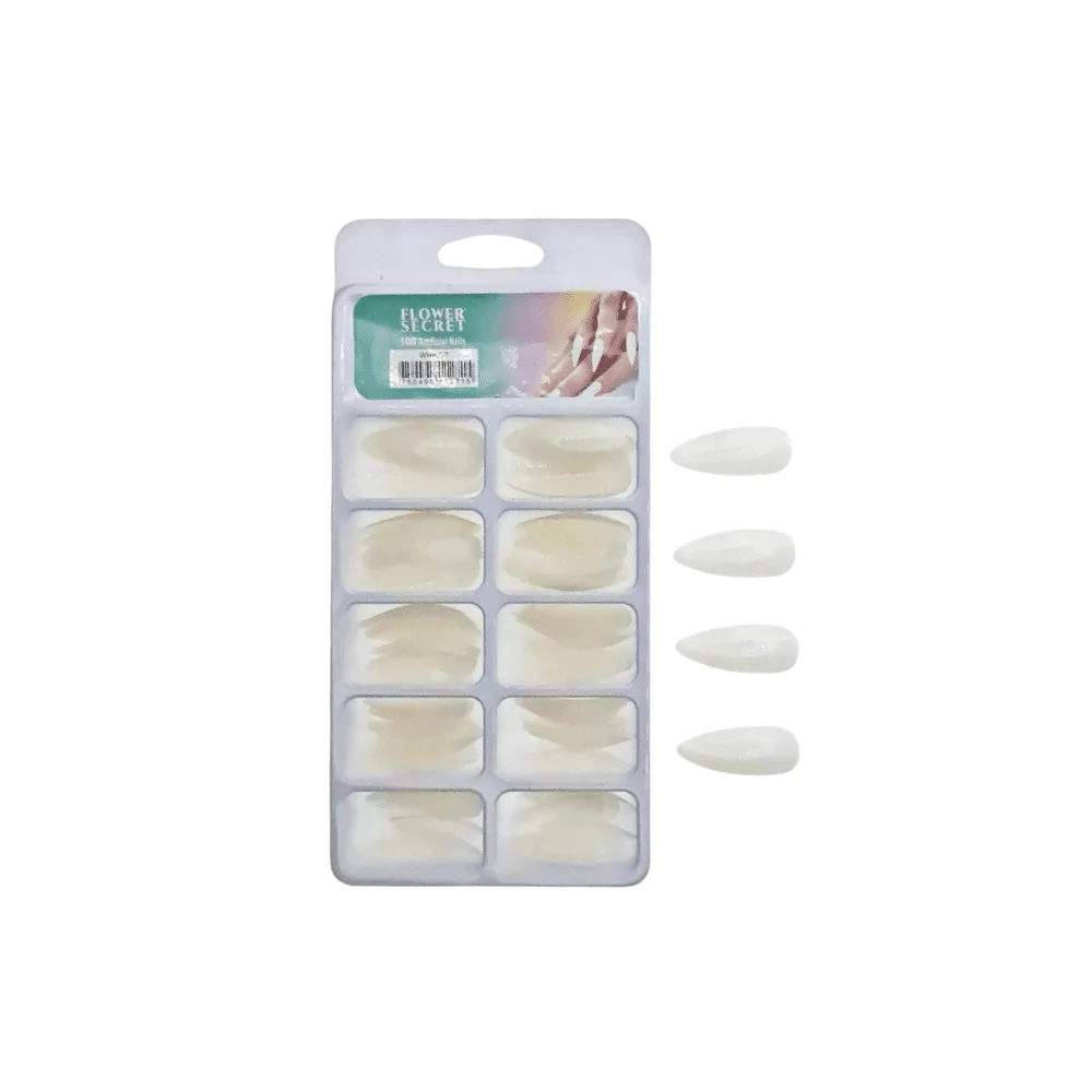 Tips para press on - Stiletto Hueso