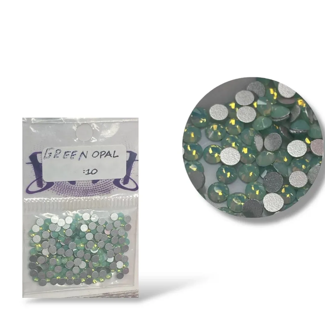 Cristal Alternativo Green Opal #10 - 200un