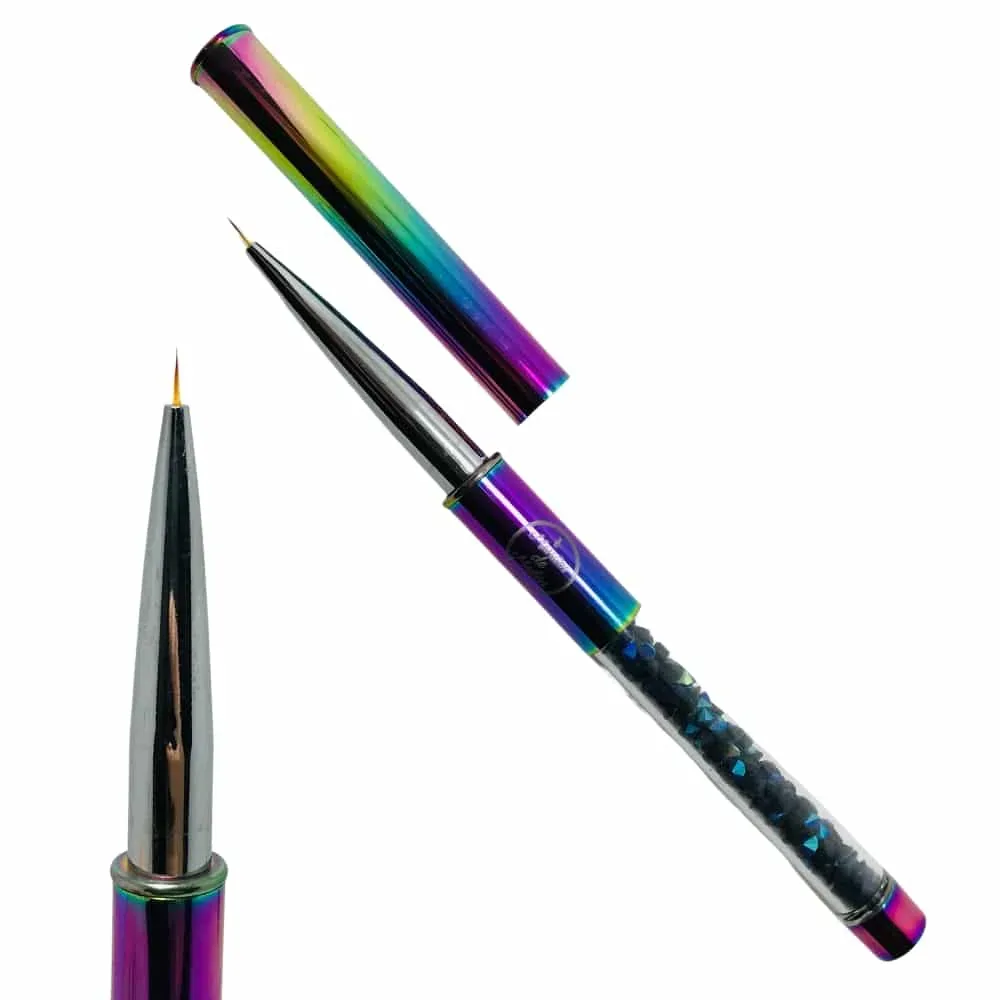 Liner Tornasol Morado-Verde 5mm MDM