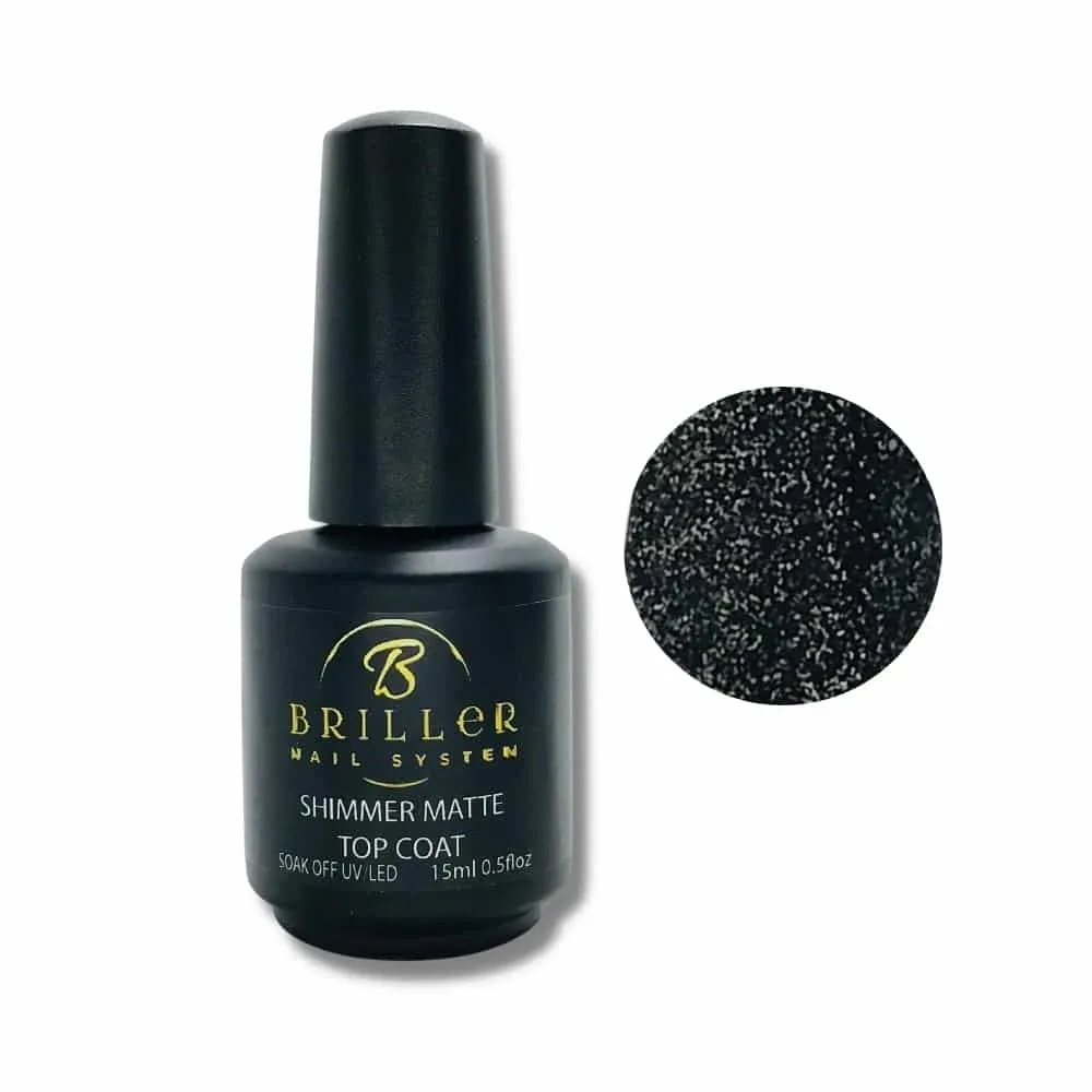 Top coat Shimmer Matte Briller