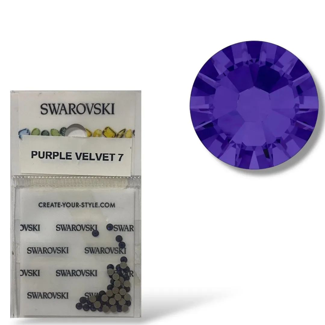 Cristal Swarovski Purple Velvet #7