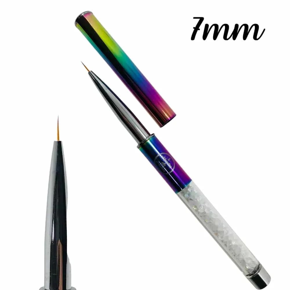 Liner Tornasol Morado-Verde 7mm MDM