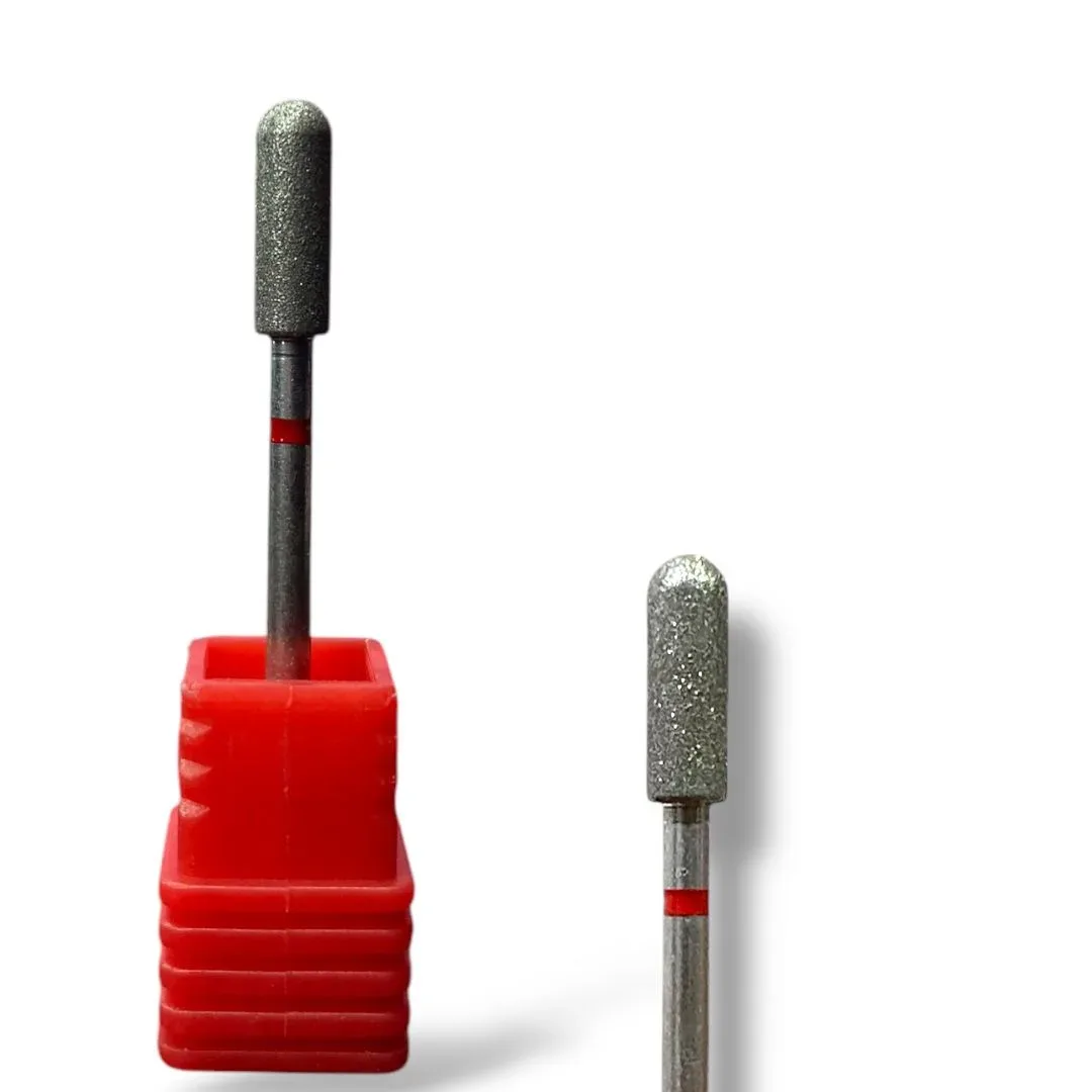 Fresa cutícula Bala Roja 4mm