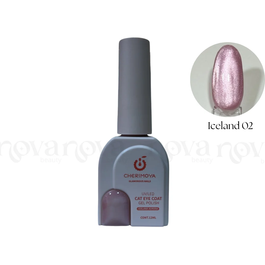 Esmalte ojo de gato Cherimoya - Iceland 02