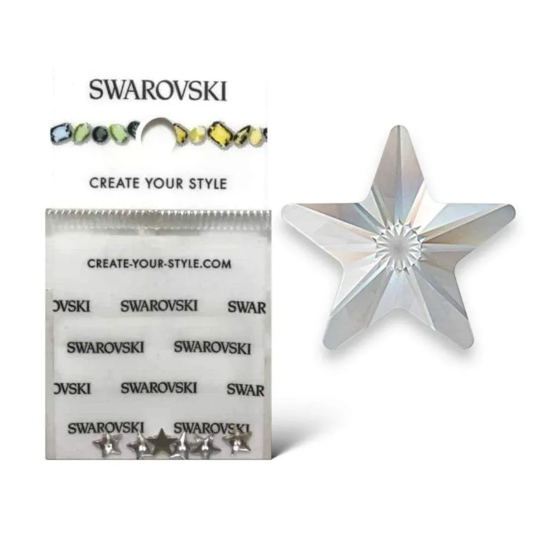 Cristal Swarovski Rivoli Star Crystal 5 mm (6 un)