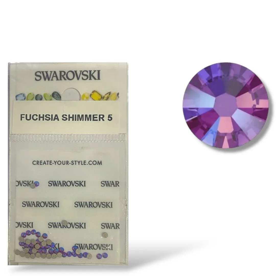 Cristal Swarovski Fuchsia Shimmer #5