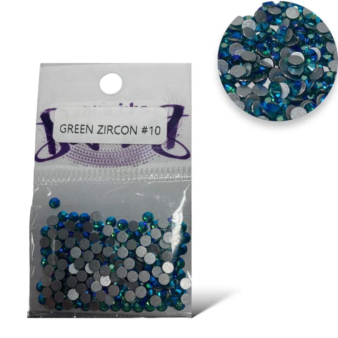 Cristal Alternativo Green Zircon AB #10 - 200un
