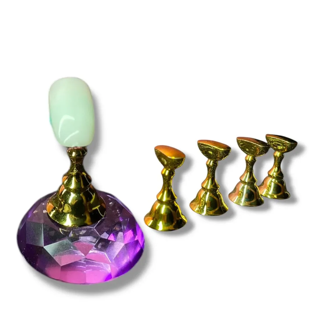 Posa Tips Diamante Morado