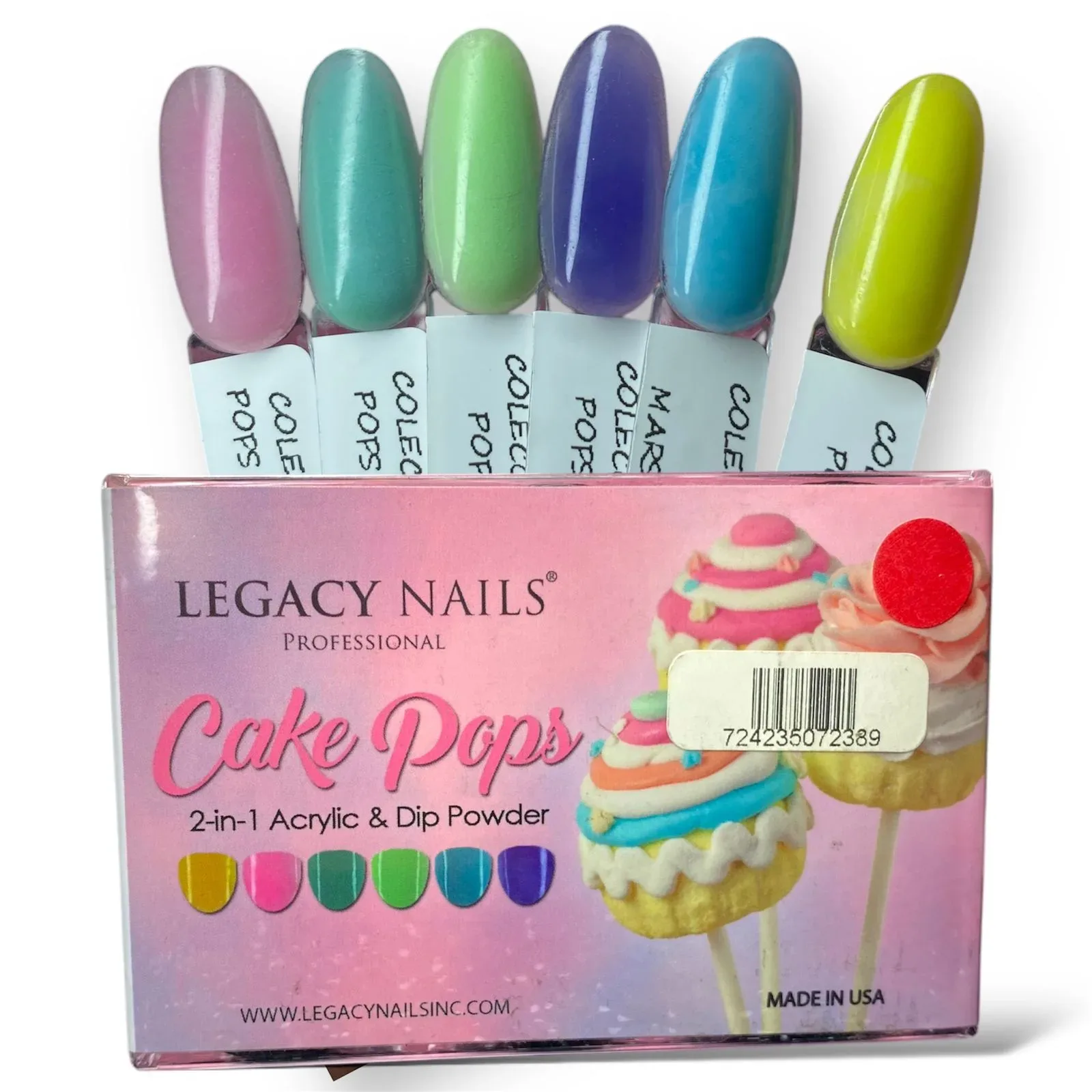 Colección de Acrílico Cake Pops