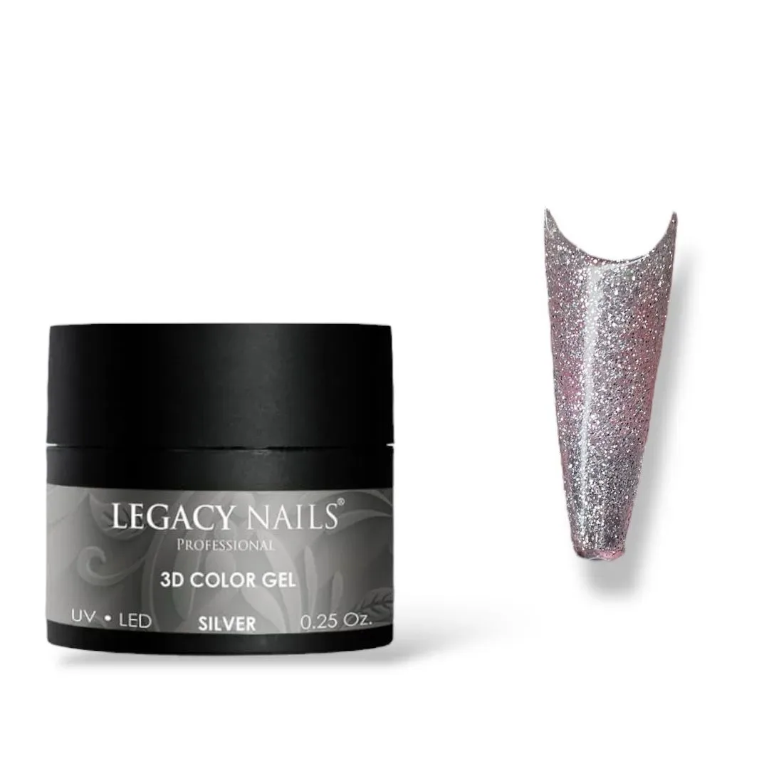 Gel Paint Legacy Nails Silver