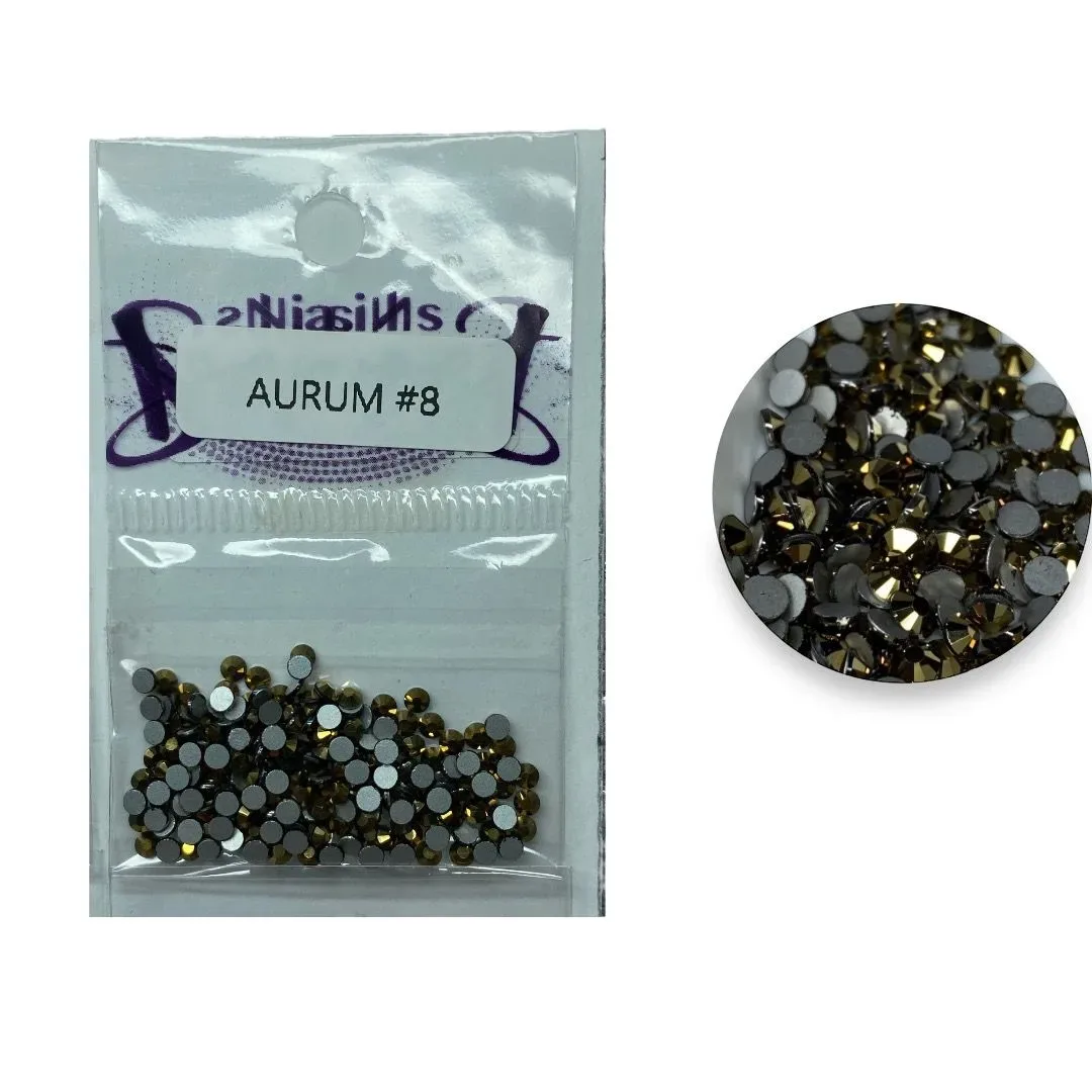 Cristal alternativo Aurum #8 - 200un