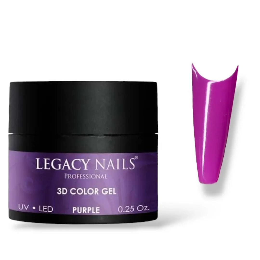 Gel Paint Legacy Nails Purple