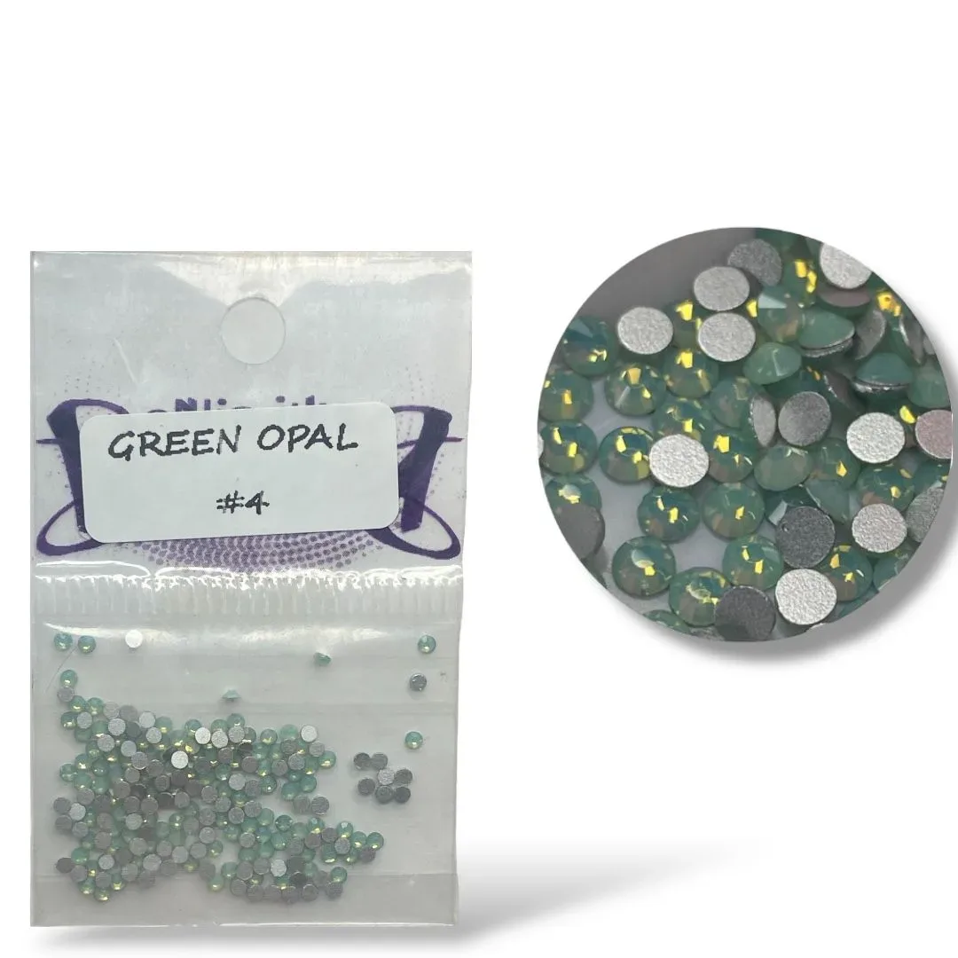 Cristal alternativo Green Opal #4 - 200un