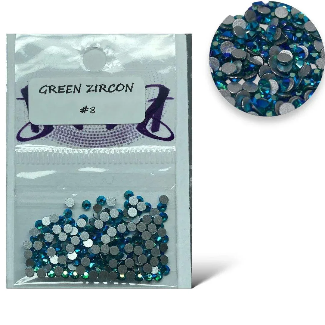 Cristal Alternativo Green Zircon AB #8 - 200un