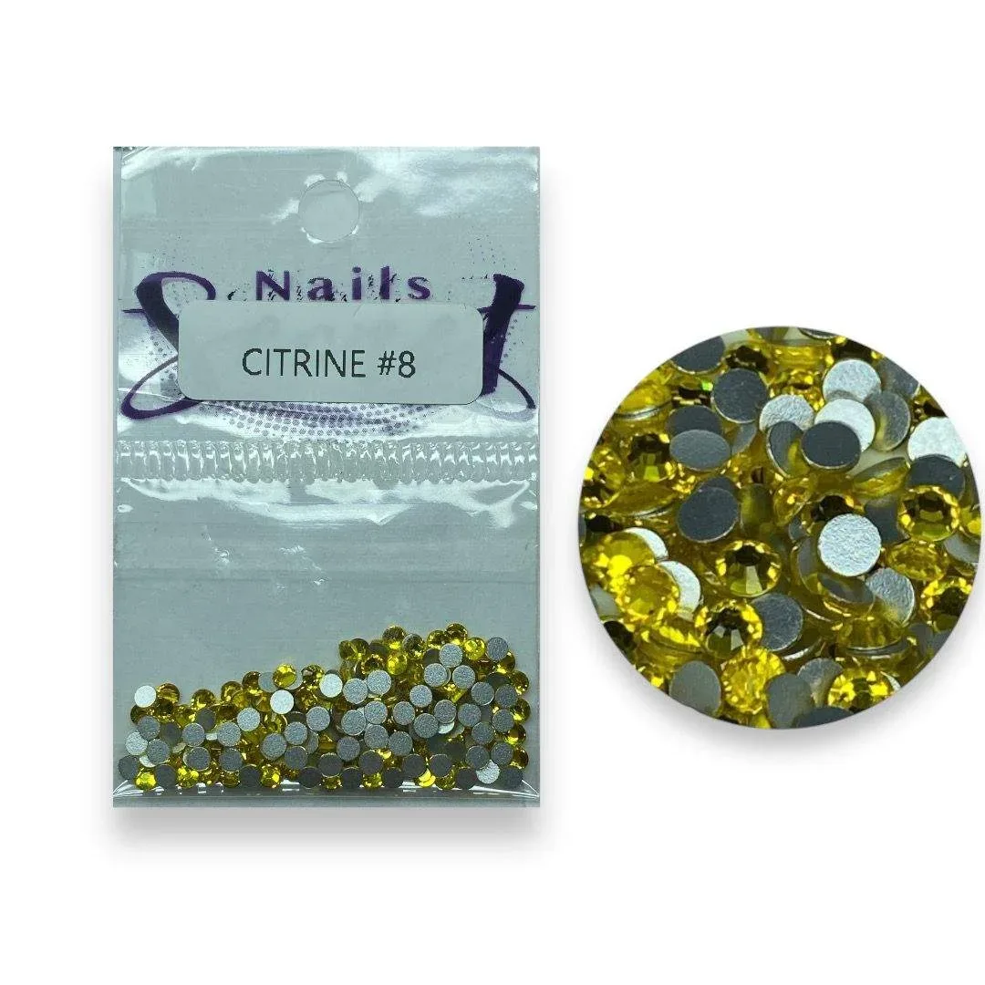 Cristal alternativo Citrine #8 - 200un
