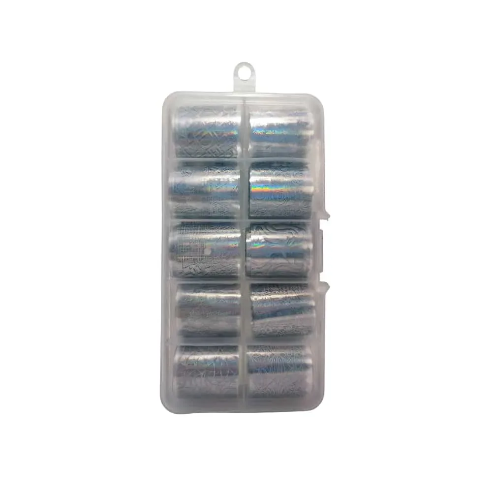 Caja con Foil Holográfico