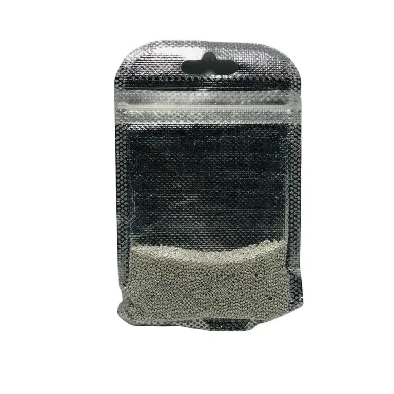 Buliones 0.8mm Plateados