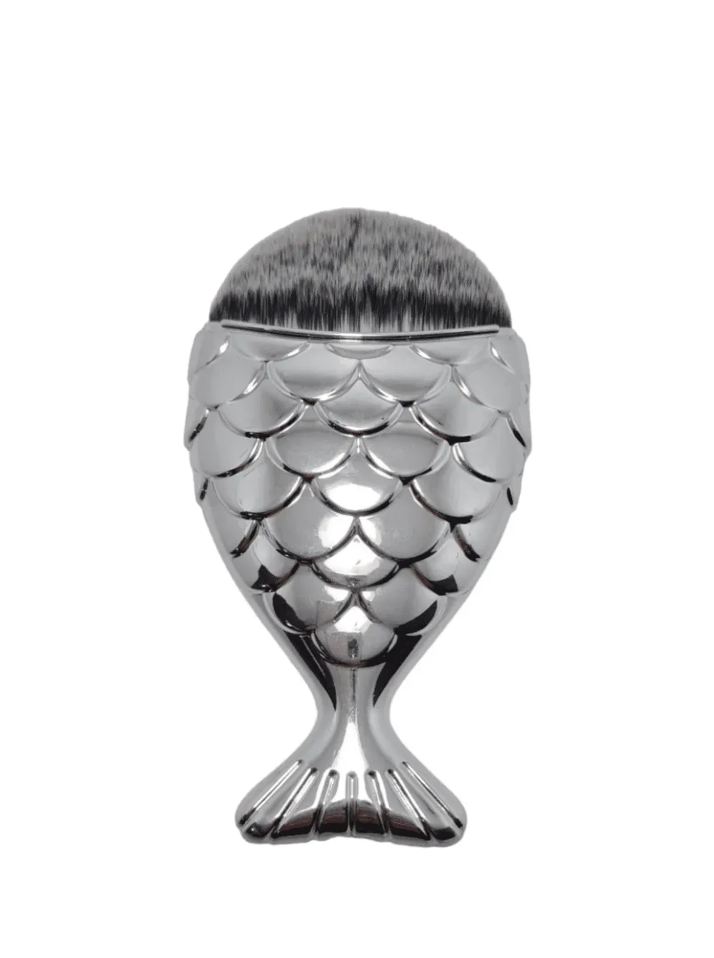 Brocha Cola de Sirena Plateada