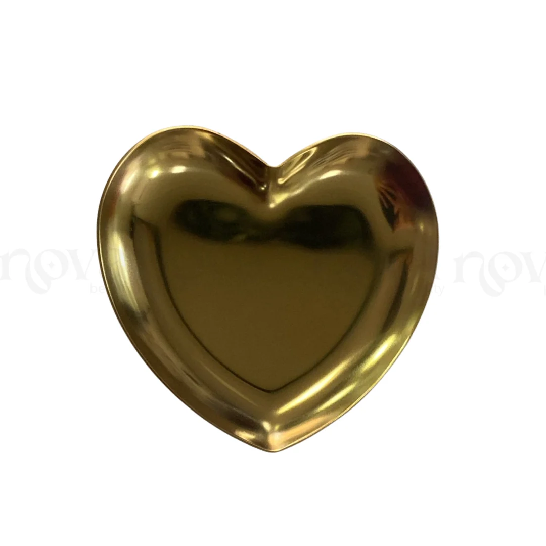 Platillo Corazón - Dorado