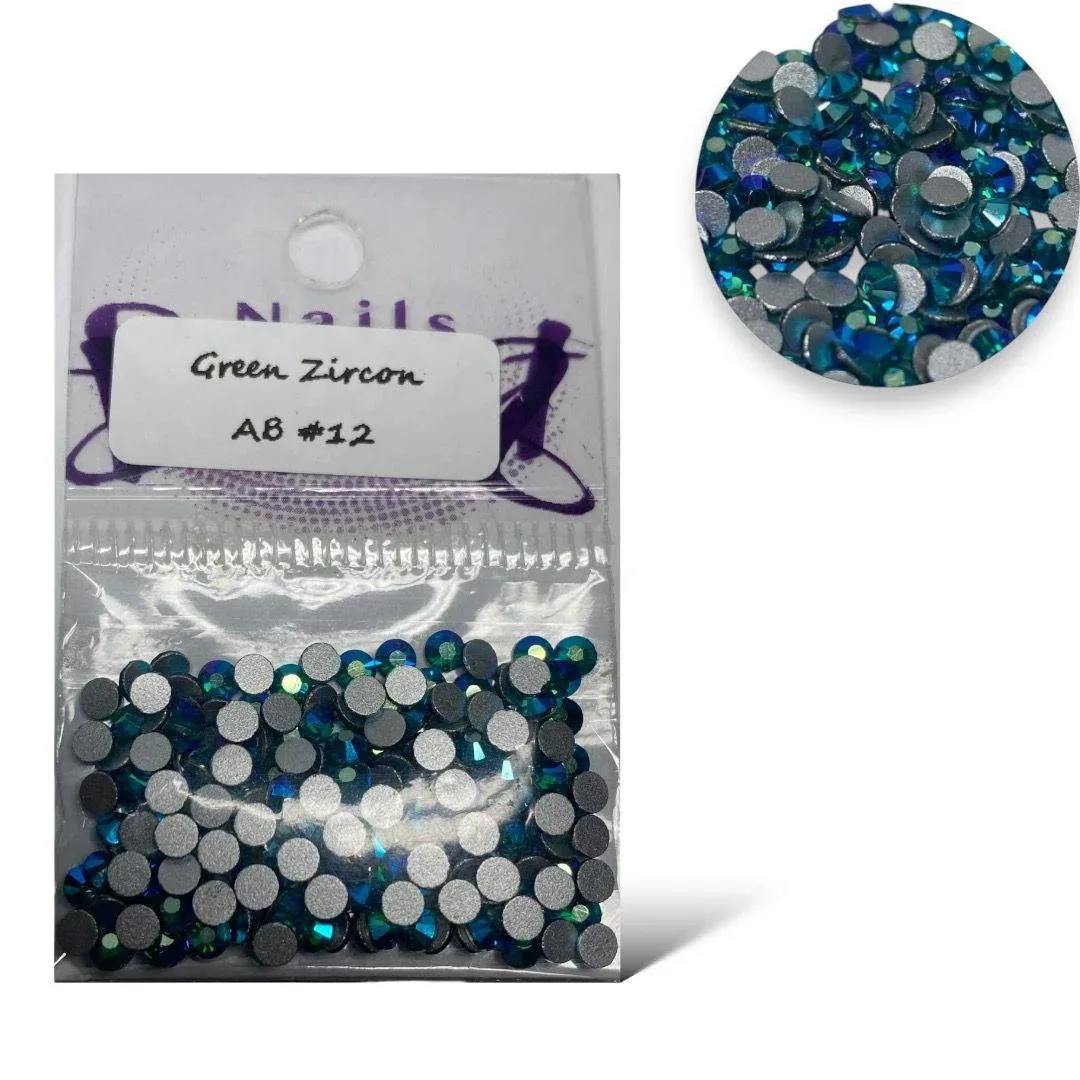 Cristal Alternativo Green Zircon AB #12 - 200un