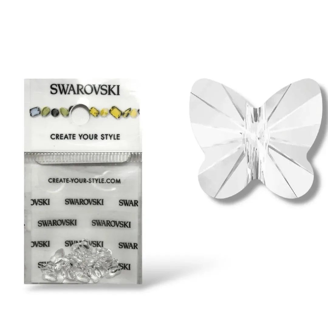 Cristal Swarovski Bead Butterfly Crystal 5mm