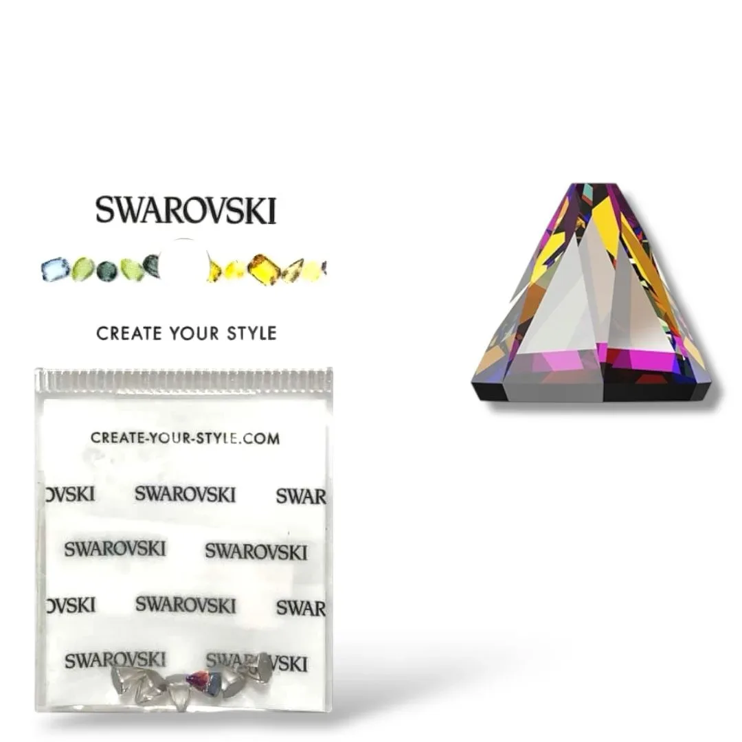 Cristal Swarovski Round Spike Volcano 4 mm