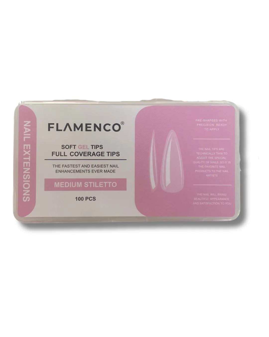 Tips Soft Gel Flamenco Stiletto