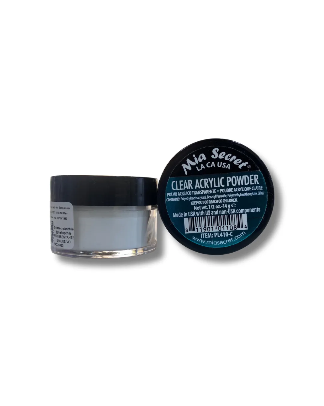 Acrílico Clear 1/2 oz - Mia Secret