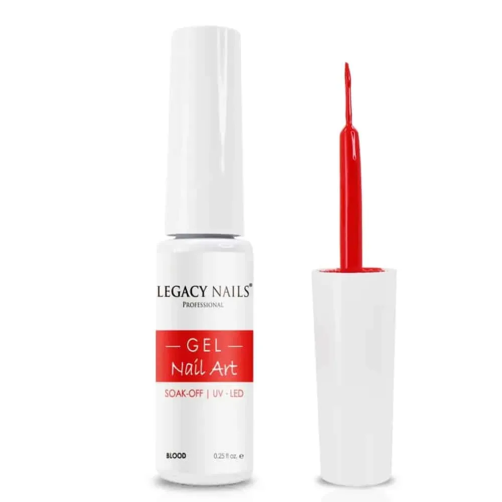 Gel Paint Legacy Nails Blood - Nail Art