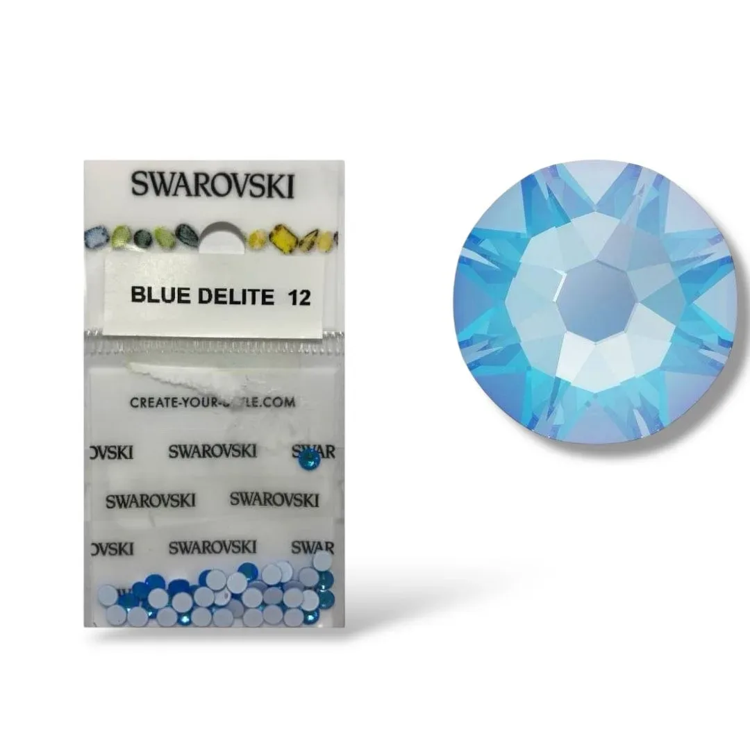 Cristal Swarovski 2088  Electric Blue DeLite #12