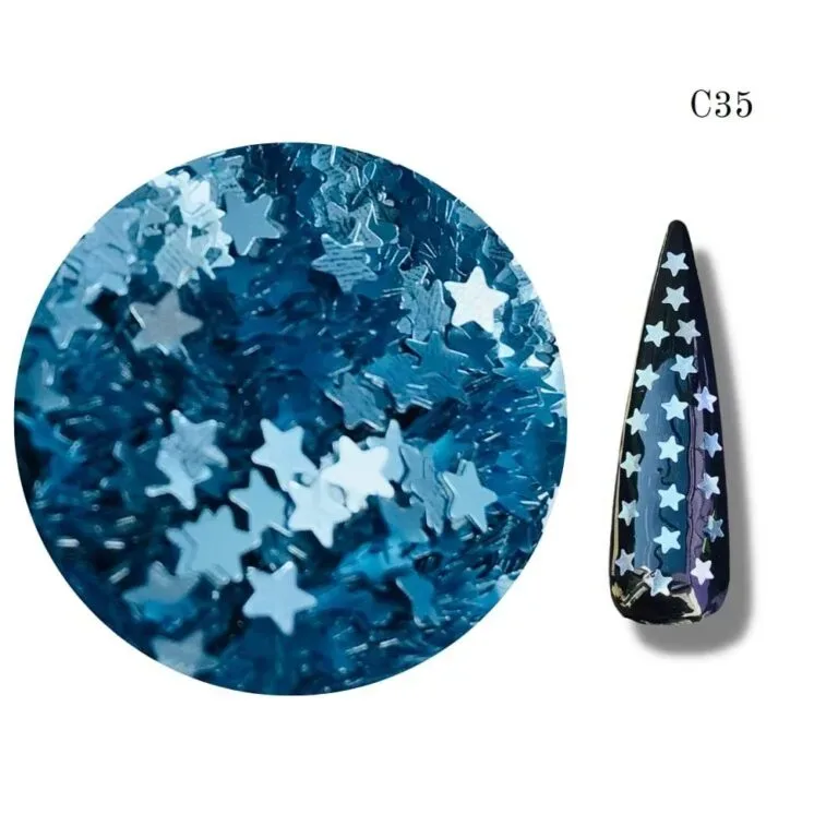 Confeti Estrellas Celestes 3gr C-35