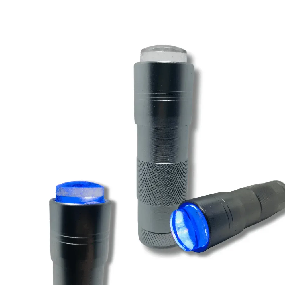 Linterna UV LED con sello de silicona