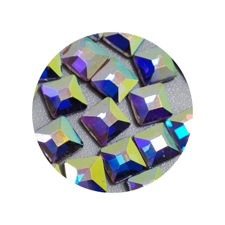 Cristal Cuadrado Alternativo Aurora Boreal