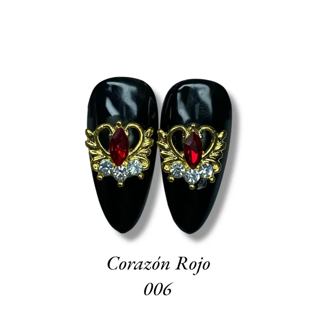 Joya Corazón Rojo 006