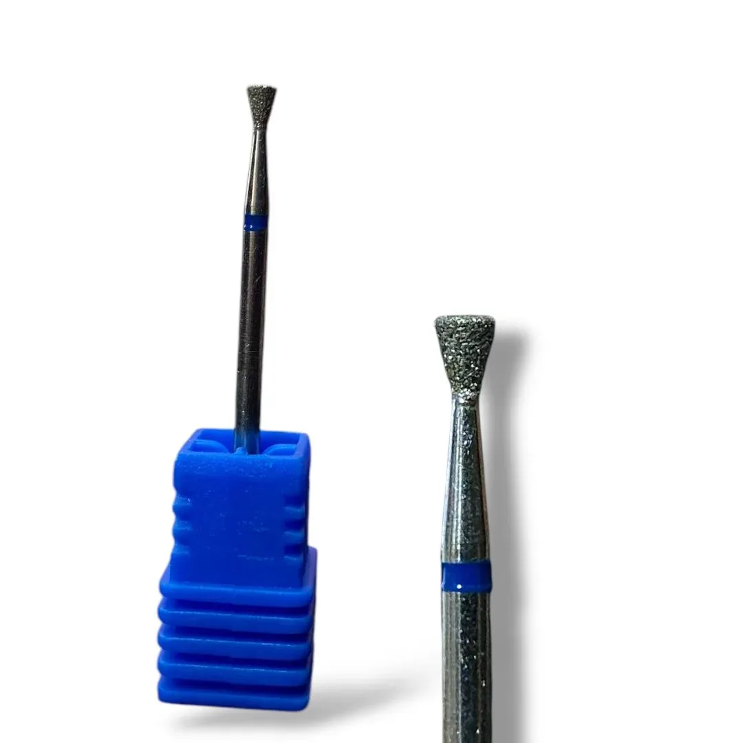 Fresa para Cutícula Cono invertido Azul 2.1