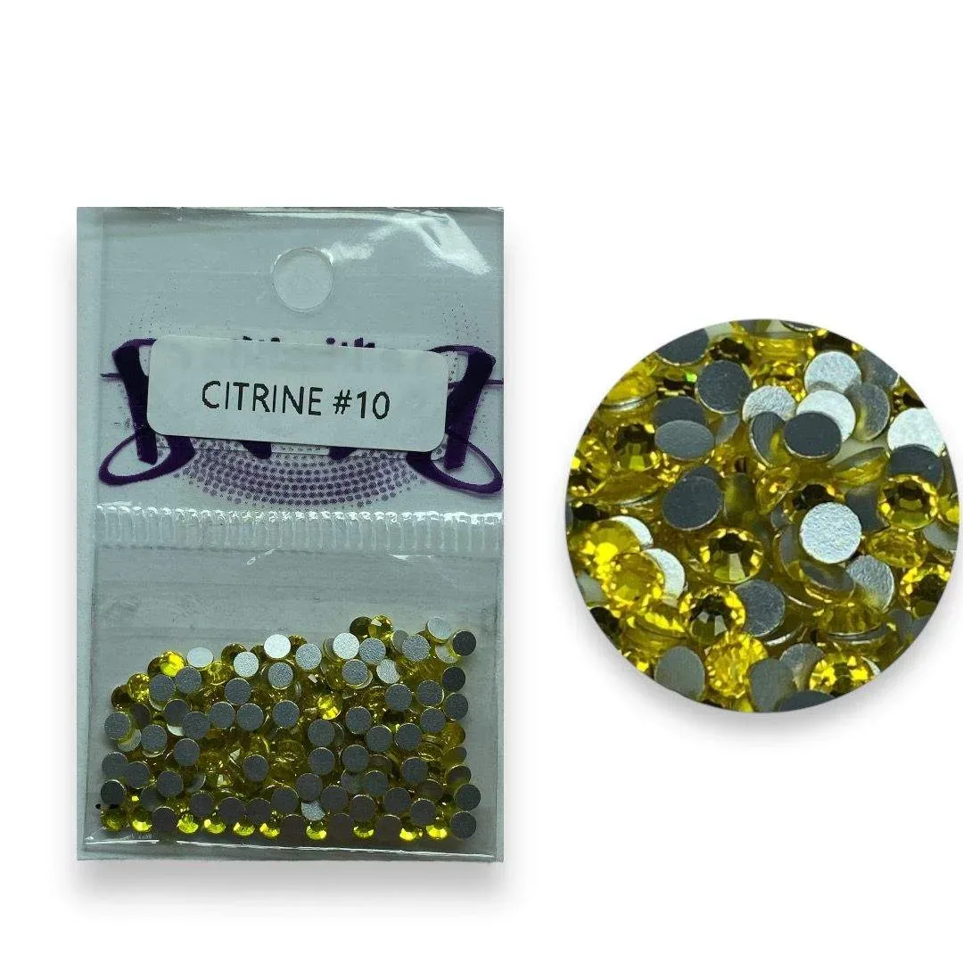 Cristal alternativo Citrine #10 - 200un