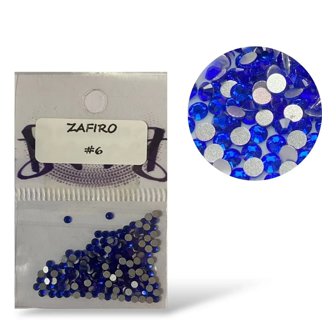 Cristal alternativo Zafiro #6 - 200un