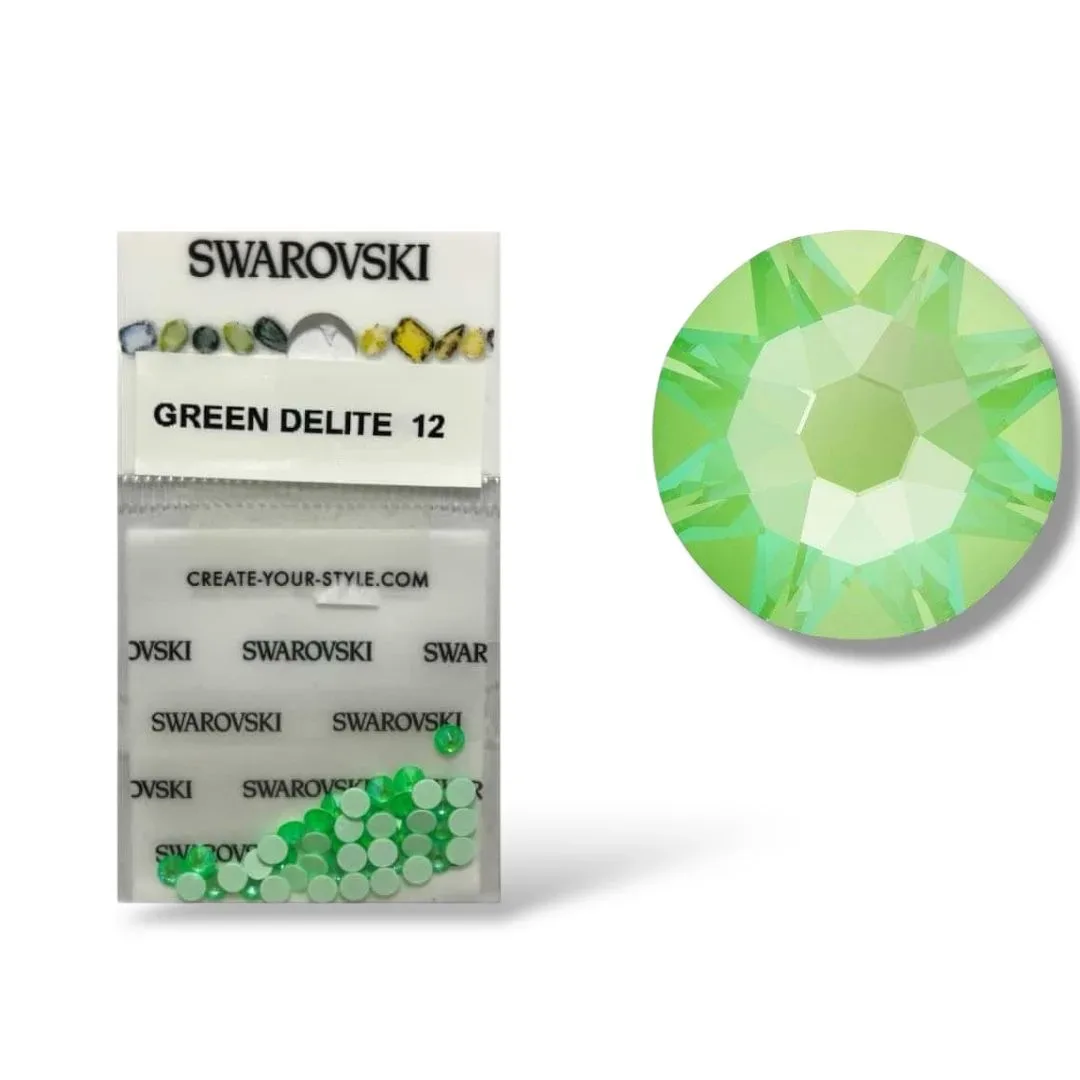 Cristal Swarovski Electric Green Delite #12