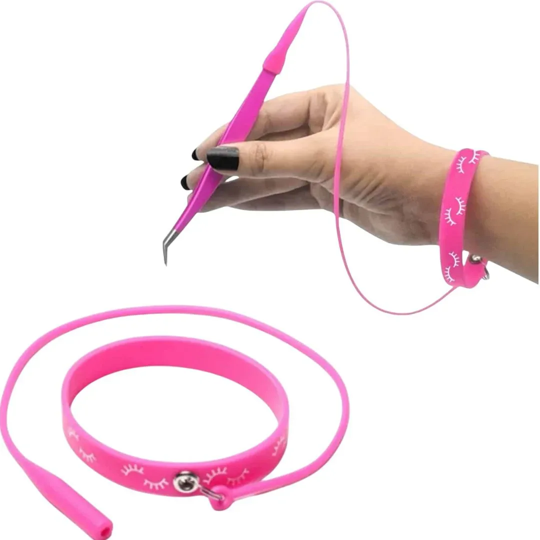 Pulsera para pinzas Rosada