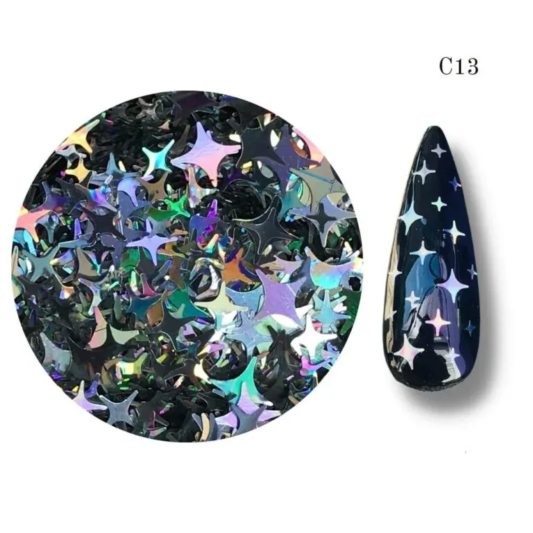 Confeti Destellos Plateados 3gr C-13