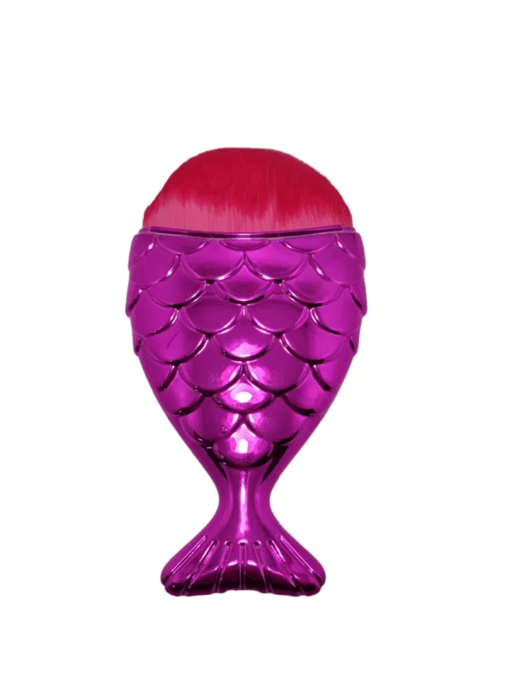 Brocha Cola de Sirena Fucsia