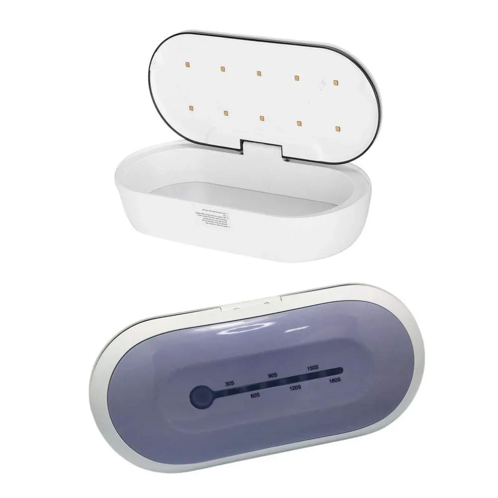 Esterilizador UV/LED inalámbrico Morado