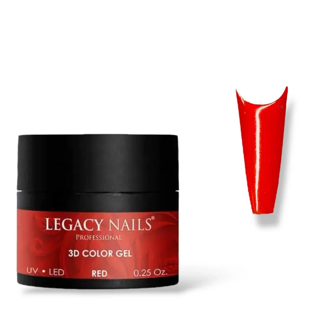 Gel Paint Legacy Nails Red
