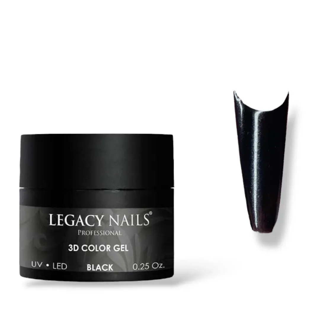 Gel Paint Legacy Nails Black