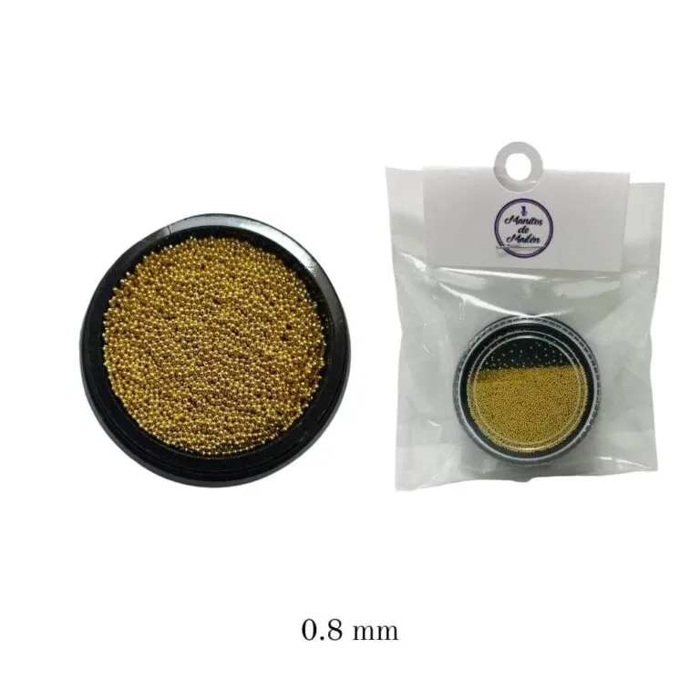 Buliones Dorados 0.8mm