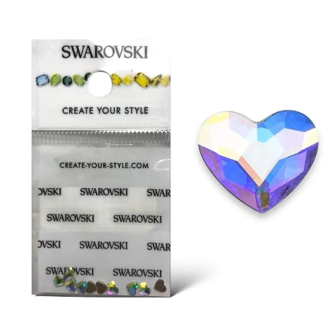 Cristal Swarovski Heart AB 3.6mm