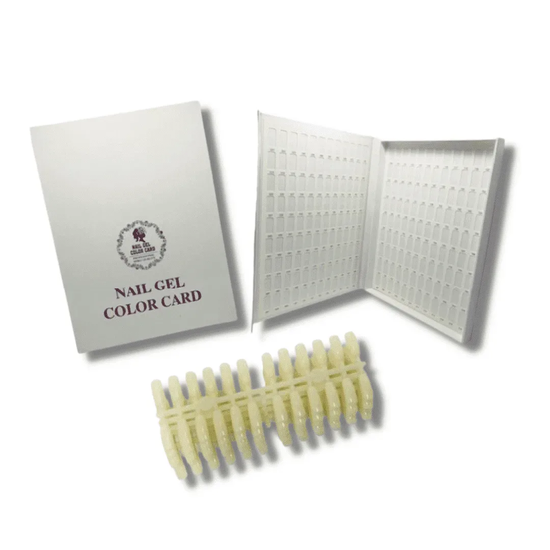 Mostrario Book Nail Gel Color Card 216 colores